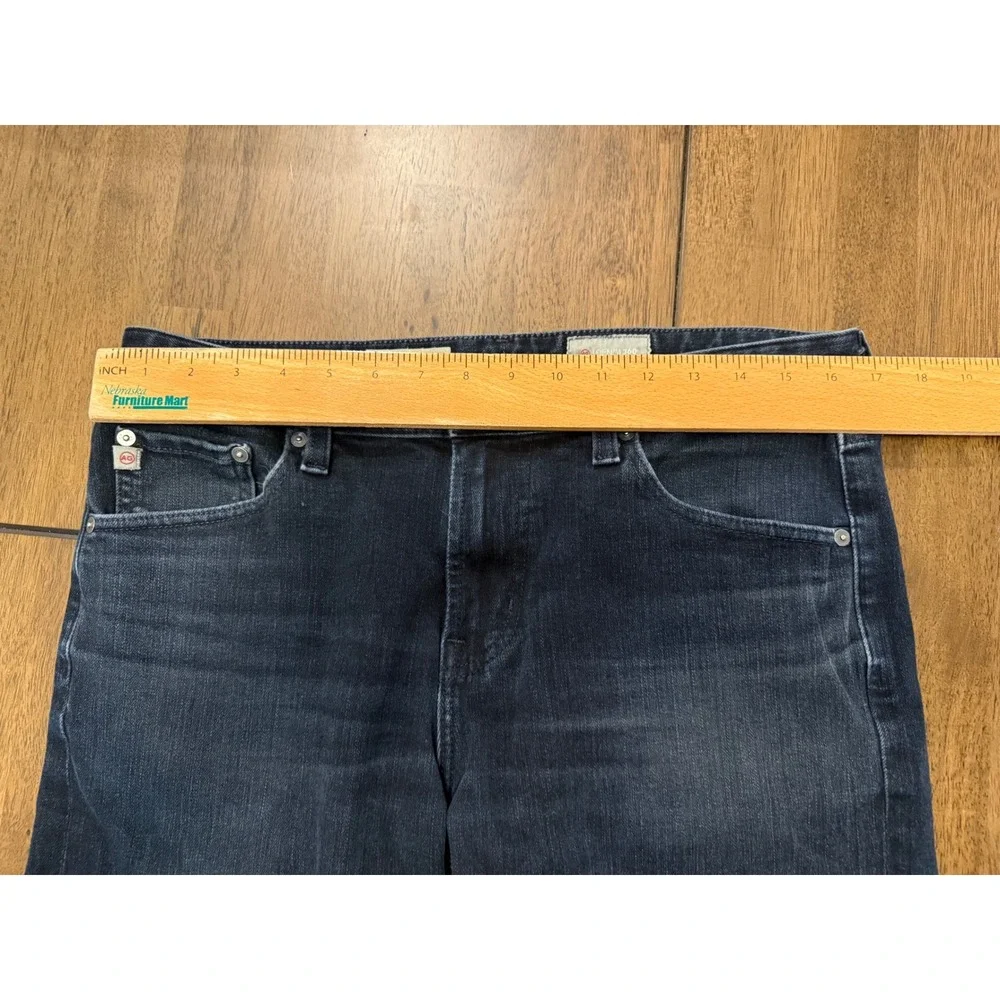 AG Adriano Goldschmied The Graduate Tailored Leg Jeans Dark Indigo 33x34 1174TSY - Picture 3 of 7